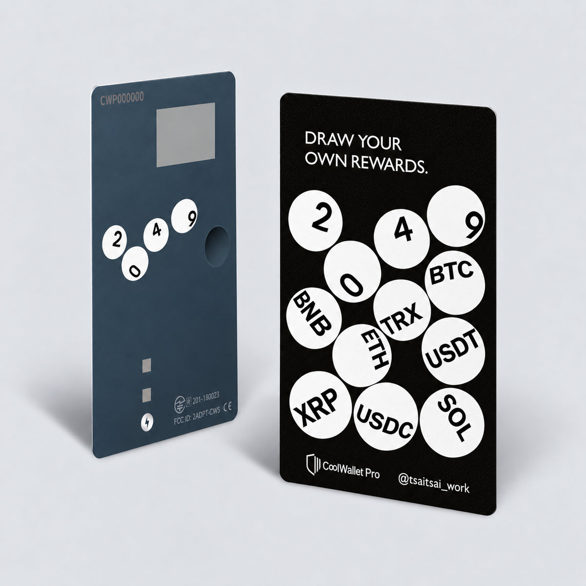 CoolWallet Pro x 2049 幣中注定 by Winnie Tsai