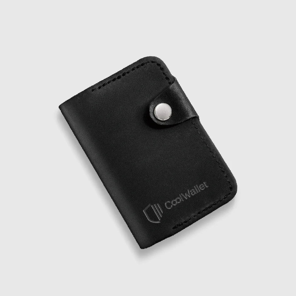 CoolWallet 精緻壓紋皮革卡套