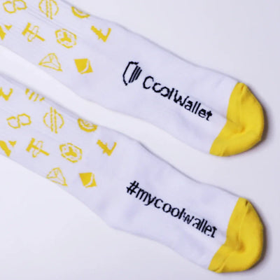 CoolWallet Crypto 區塊鏈襪子