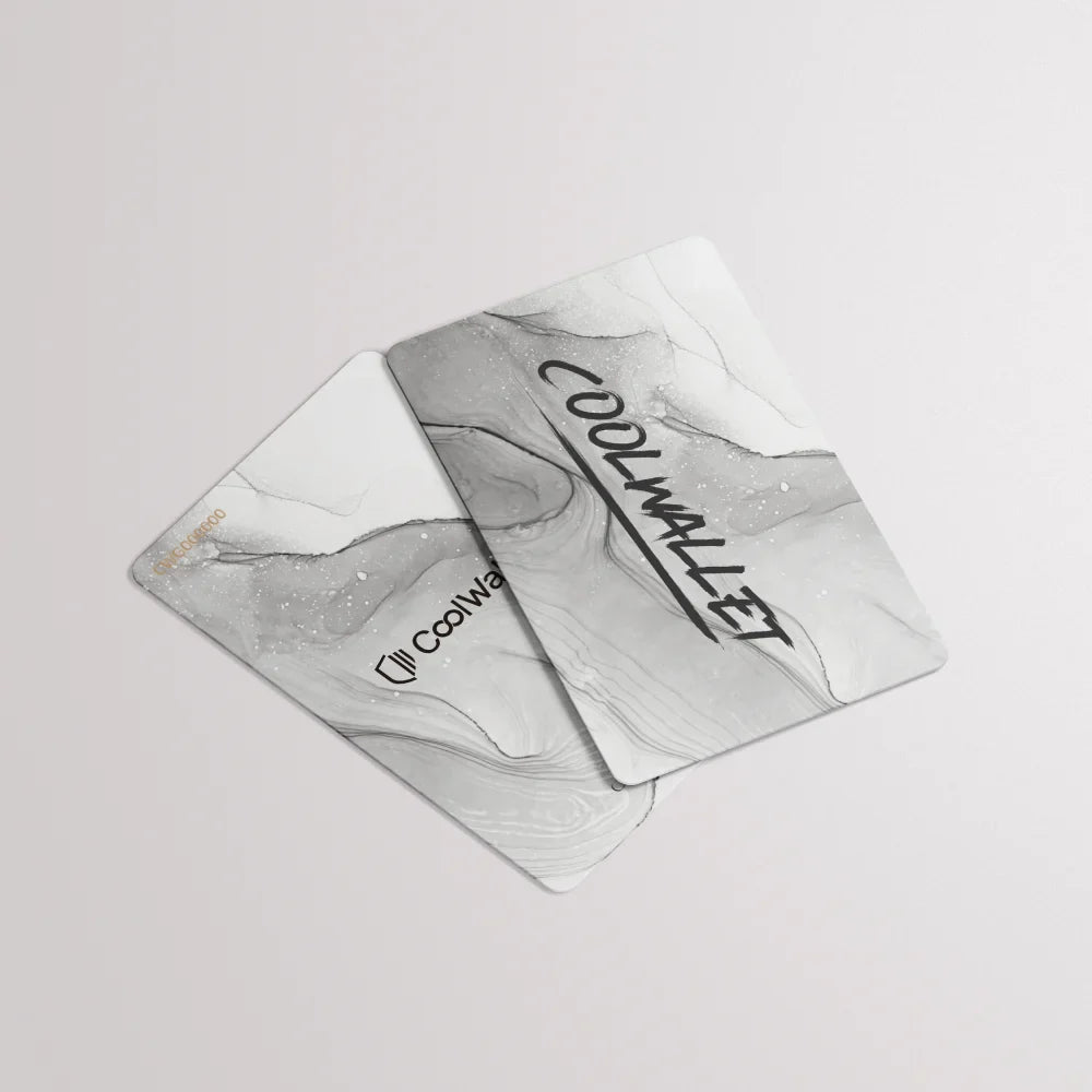 CoolWallet Go x 霧白石紋
