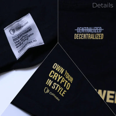 Bitcoin x CoolWallet TO THE MOON T-Shirt
