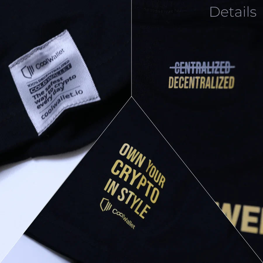 Bitcoin x CoolWallet TO THE MOON T-Shirt